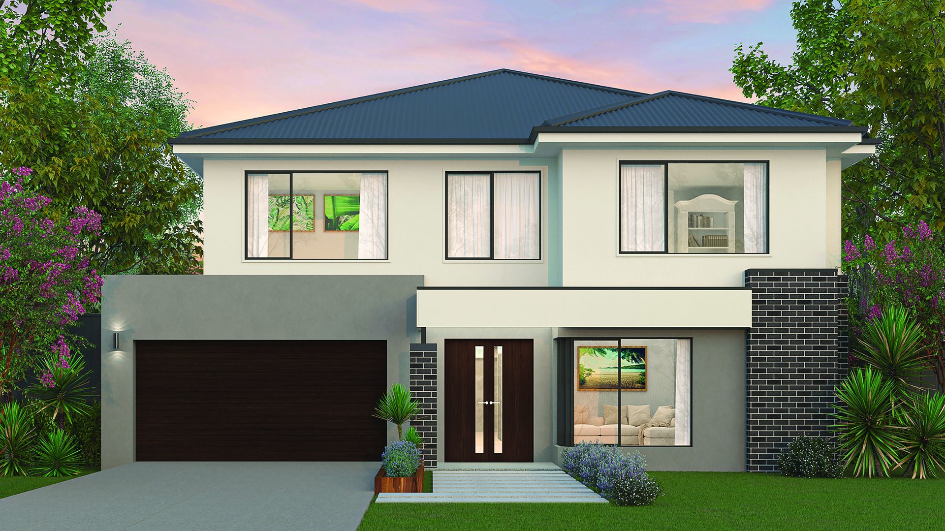 16m wide URBAN COASTAL NB BuildOver Colorbond 1920x1080px