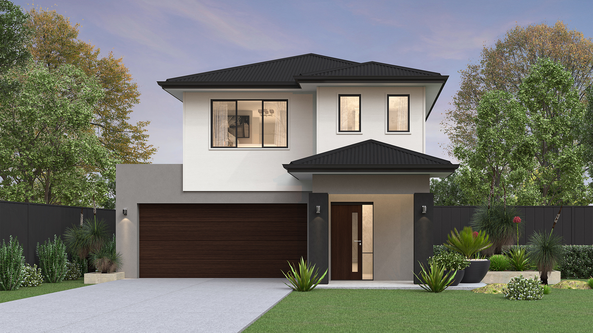 10.5m wide CONTEMPORARY NB Colorbond BuildOver 1920x1080px