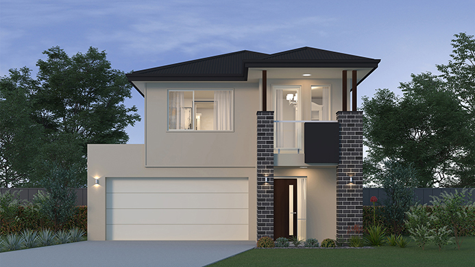 10.5m wide MODERN Colorbond BuildOver 693x390px