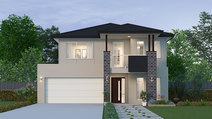 12.5m wide MODERN Colorbond BuildOver 693x390px