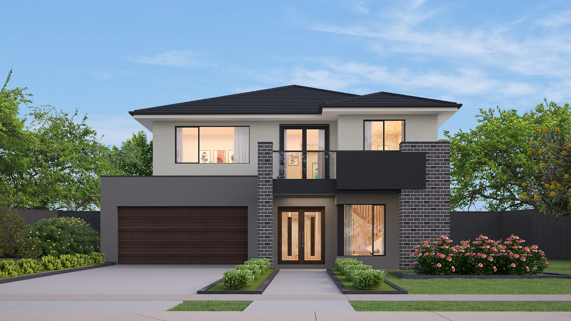 14m wide URBAN COASTAL TiledRoof BuildOver 1920x1080px