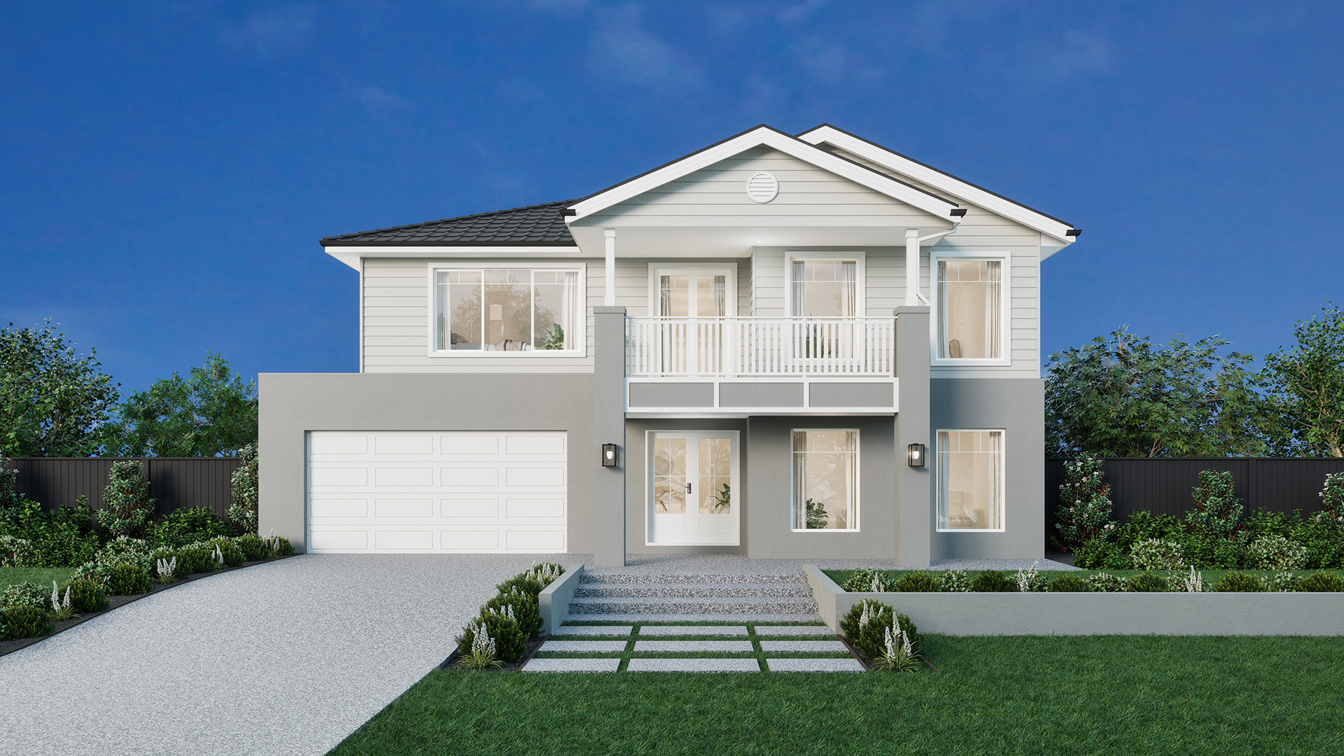 16m wide BRIDGEHAMPTON TiledRoof BuildOver 1920x1080px