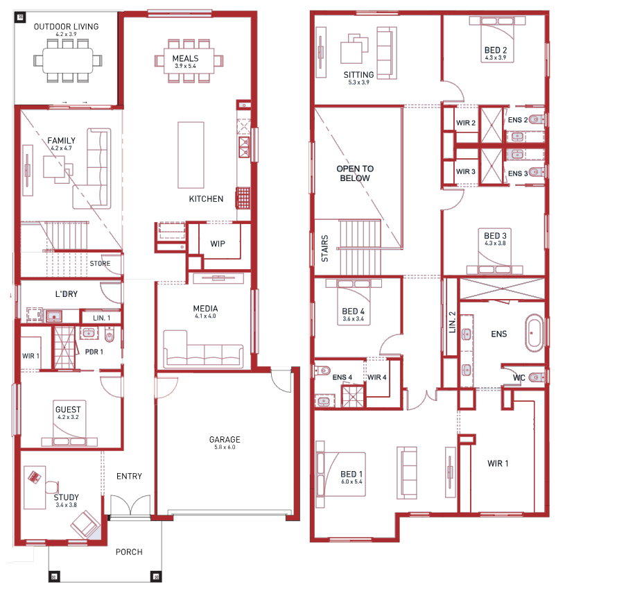 Portsea 49 Wiht All ENS Void Guest Bed