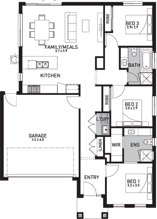 Lenado 16 RHS Static