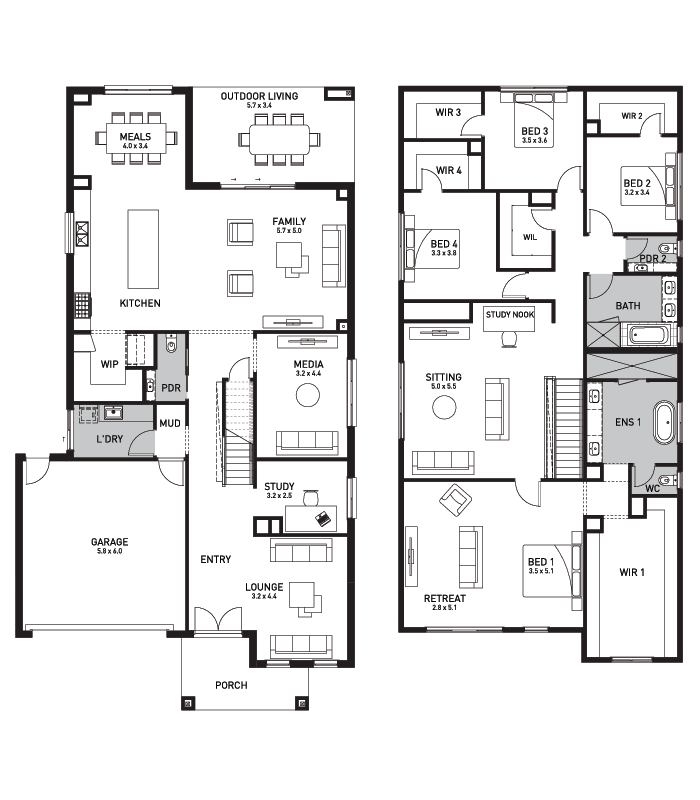 Sorrento 46B 416 Without Ens LHS Static