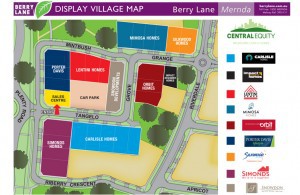 Berry Lane Location Map