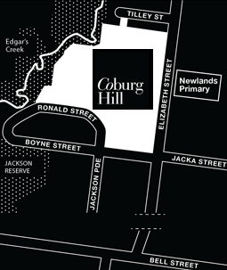 Coburg Hill Location Map