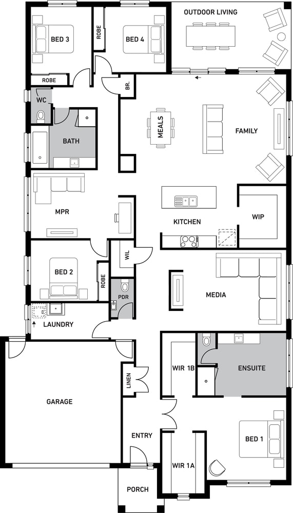Orbit Homes New House Plans Acacia 34 floorplan_JPG