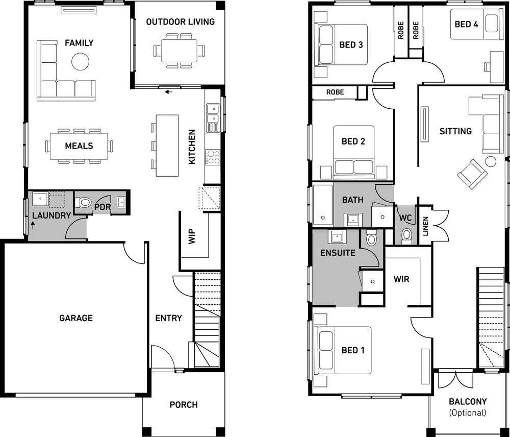 Orbit Homes New House Plans Hamilton 270 floorplan