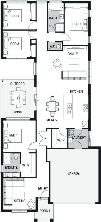 Orbit Homes New Home Plans NUBURY 26