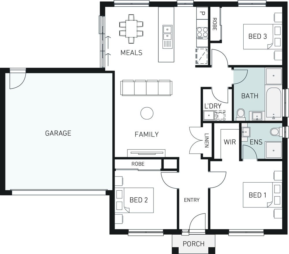 Orbit Homes New Home Plans STUDIO 148 floorplan