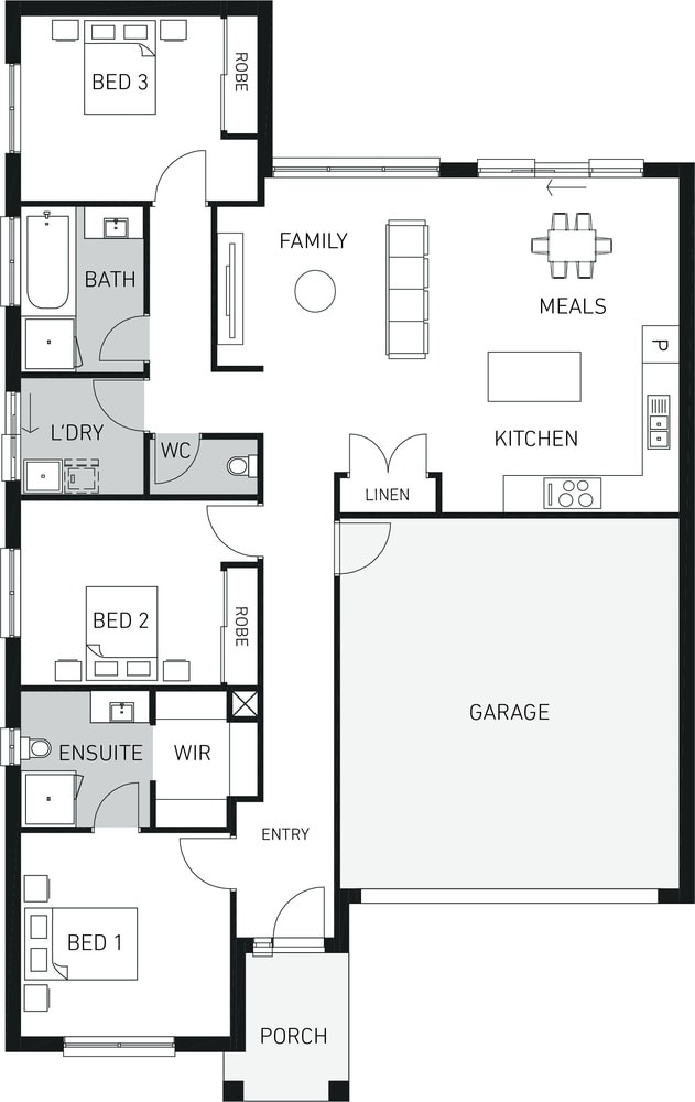Orbit Homes New Home Plans STUDIO 160 floorplan