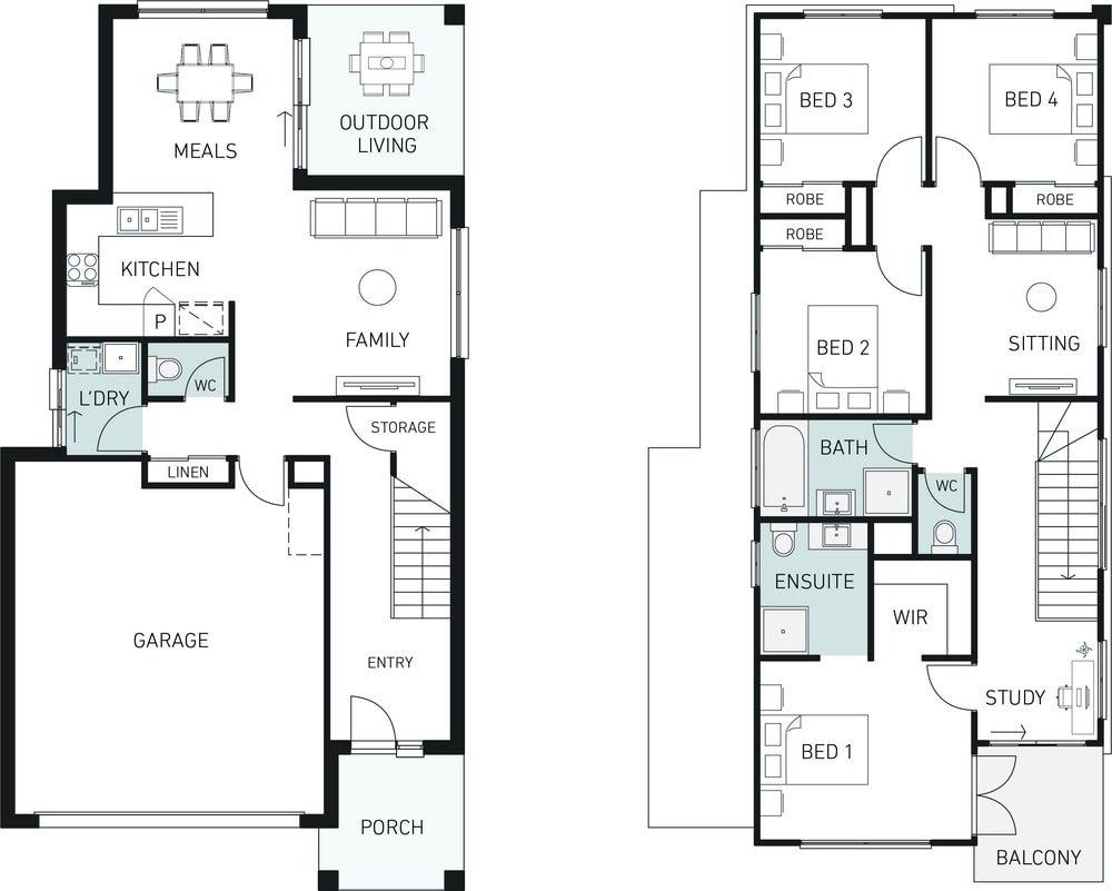 Orbit Homes New Home Plans hamilton STUDIO DS 220 floorplan
