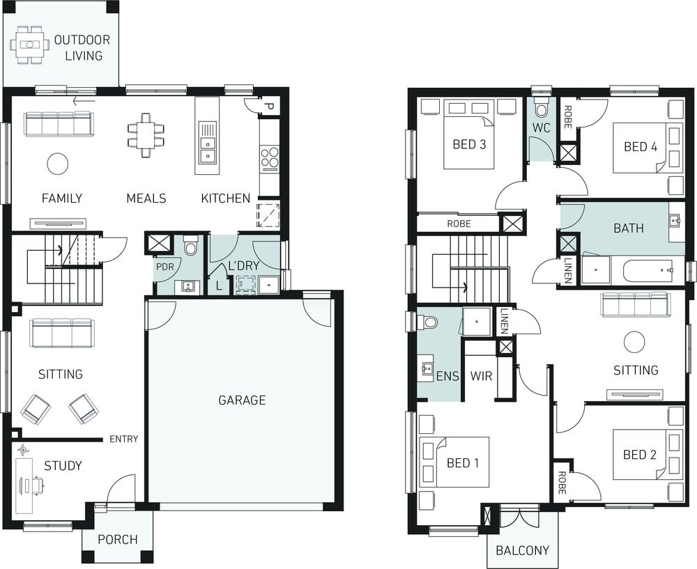 Orbit Homes New Home Plans STUDIO DS 236 floorplan