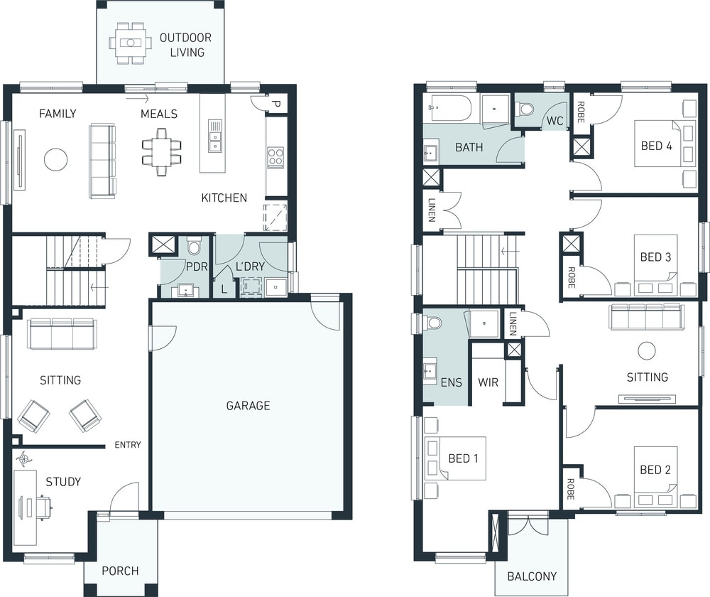Orbit Homes New Home Plans STUDIO DS 243 floorplan