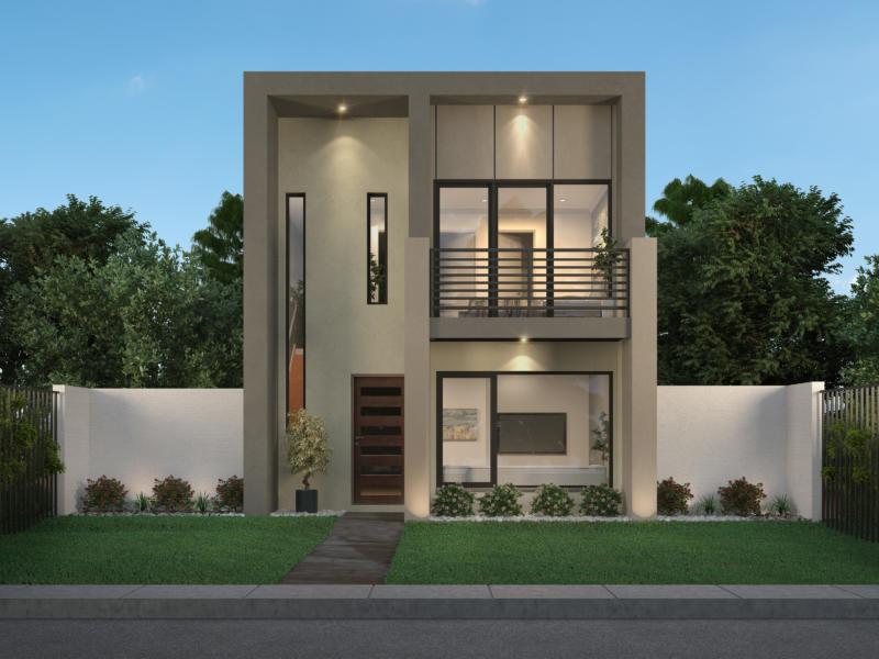 Orbit Homes Brooklyn Facade Premium Townhouses Melbourne and Brisbane Home Builder