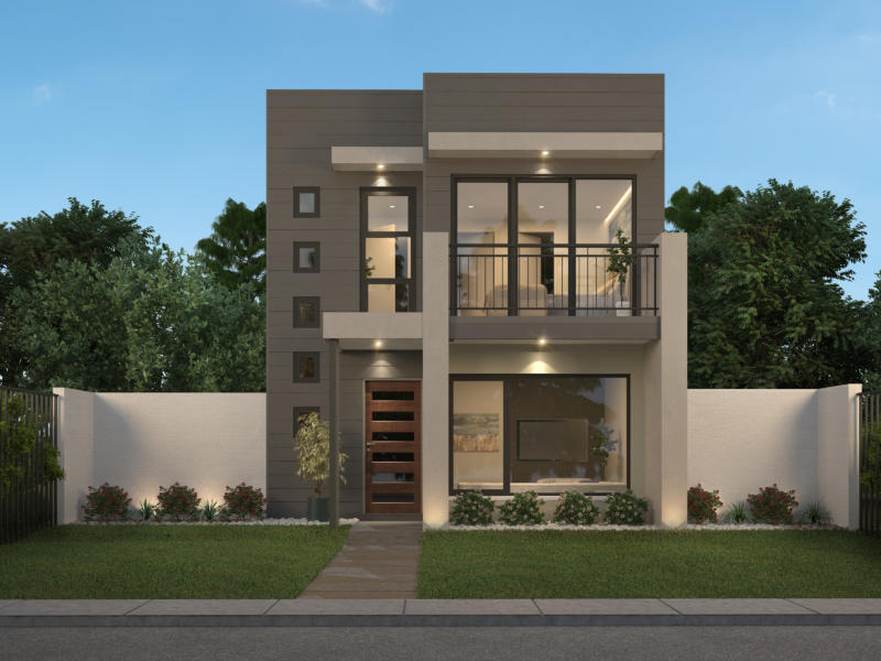 Orbit Homes Soho Facade Premium Townhouses Melbourne and Brisbane Home Builder